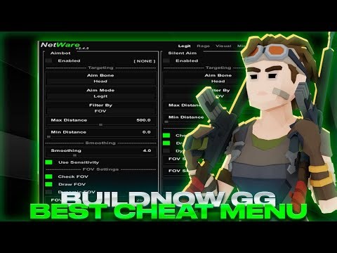 BuildNow GG - TOP Cheat Menu | Greated Hack For BN | Many Functions | FREE 2026