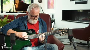 3K views · 293 reactions | Introducing the parlour sized small-bodied X7-12 string acoustic guitar. We’ve used everything that carbon fibre allows us to do to create a guitar that looks and feels as unique as it is. Perfect for home use or take it on the road as a travel 12 string guitar. | Emerald Guitars | Facebook