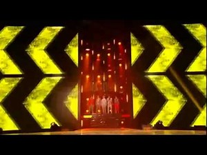 One Direction & JLS - X Factor 2011 LIVE - What Makes You Beautiful / She Makes Me Wanna.