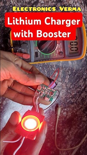 Booster module with Battery Charger | Electronics Verma