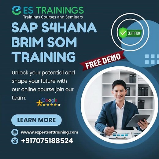 🚀 SAP S/4HANA BRIM SOM Training#expertsofttraining