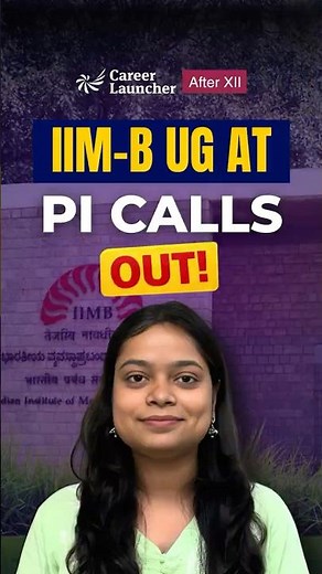 IIM Bangalore UG AT 2026 PI Calls Out! 😱 #shorts #iimbangalore #iimb