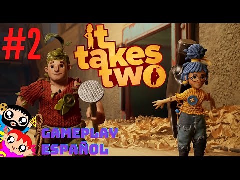 IT TAKES TWO #2 Jefe caja de Herramientas Equipo Martillo y Clavo - Pégale al Topo Gameplay Español