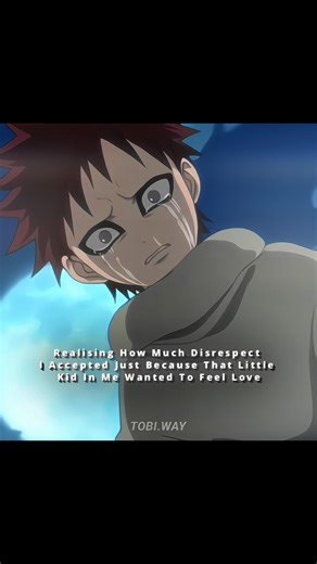 Gaara’s Painfull Childhood ❤️‍🩹😥 | #anime #animequotes #sadquotes #gaara #childhoodlove #darkquotes