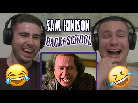 Sam Kinison - Back to School (1986) REACTION!! 😂😂 Professor Terguson Loses It - Scene