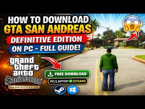 How to Install GTA San Andreas Definitive Edition on PC | Easy Method 2026