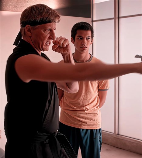 "Miguel learning punch" | Cobra Kai S01 | Voce Na Mira (slowed) #edit #shorts