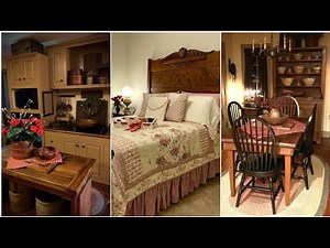 Rustic inspired cottage decoration ideas. Farmhouse Decorating Tips. #vintagestyle #homedecor #diy