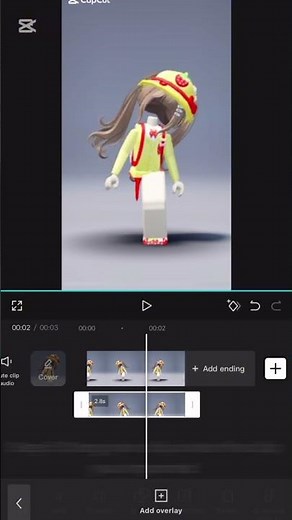 How to do reflection on capcut 🎀 *EASY*