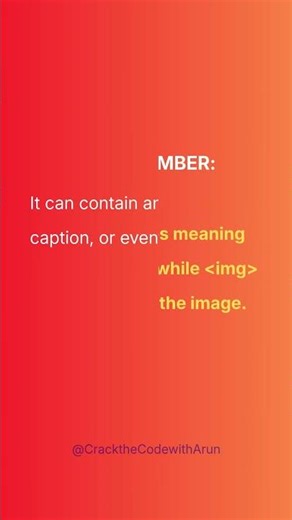 Difference Between img and figure tags in HTML #html #webdevelopment #coding #interviewquestions