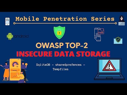 Insecure data Storage | #androidpentesting #owasp top 2 Mobile,