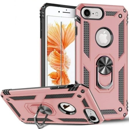 Supershield Armor-X Rugged iPhone 8 Case with Ring Holder - Rose Gold - Walmart.ca