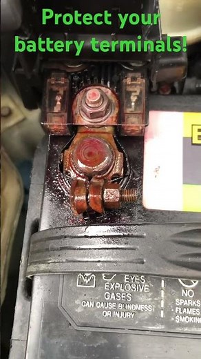 Protect your battery terminals from corrosion and oxidation
