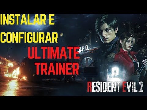 Como Instalar e configurar Ultimate Trainer no Resident Evil 2 Remake da steam.
