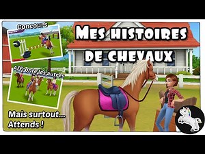 [MES HISTOIRES DE CHEVAUX] - DÉCOUVERTE DU JEU ! 🐴 (faut être patient)