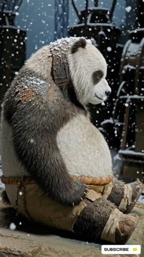 Angry Panda Was Trapped for 1000 Years😱 #animals #shorts #Ai videos #angry funny