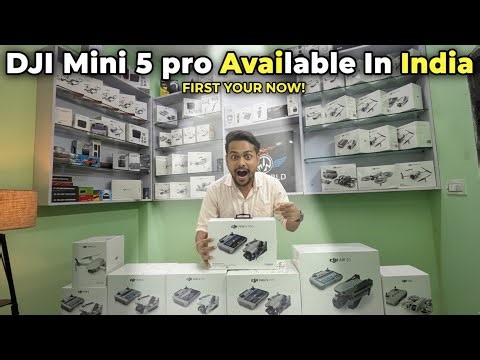 Dji mini 5 pro Price in india | Dji mini 5 pro Unboxing & Review | Dji mini 5 Pro Available For Sale