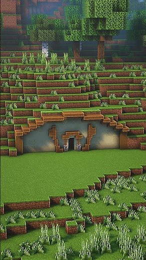 Minecraft Hobbit House 🛖 Full tutorial is on my channel!