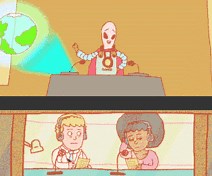 How interpreters juggle two languages at once (in TED-Ed GIFs)