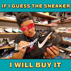👟 IF I GUESS THE SNEAKER I GET TO BUY IT! 💰 | Legit Tim