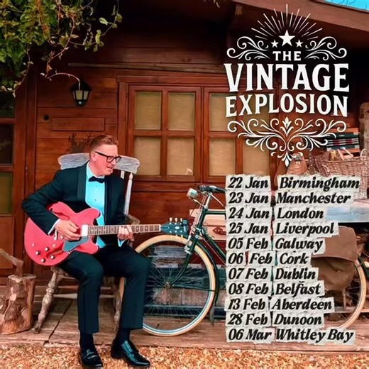 See The Vintage Explosion on tour this winter! Tickets on sale now: https://www.thevintageexplosion.com/tickets | The Vintage Explosion