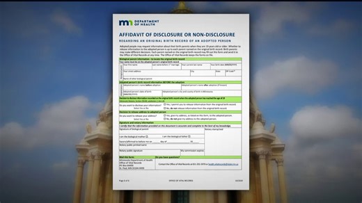 New law will give Minnesota adoptees access to their birth records