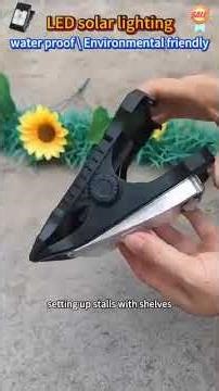 Portable Solar Clip Light