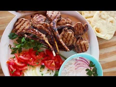 Greek Marinated Lamb Chops