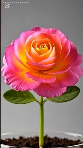 From Seed to Bloom 🌸 | Portulaca (Moss Rose) Cinematic Timelapse in Transparent Pot