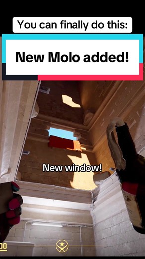 The update finally added THIS to Anubis! #cs2update #cs2tips #cs2tricks #cs2smokes