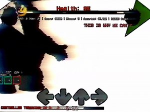 【FNF/不知名LUA测试】低血量时的屏幕抖动 嘲讽语句攻击(以及死亡后)