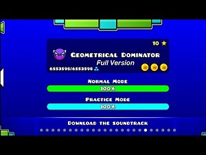 Geometrical Dominator Full Version|Geometry Dash