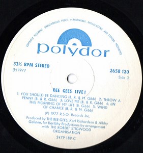 Bee Gees - Here At Last - Live