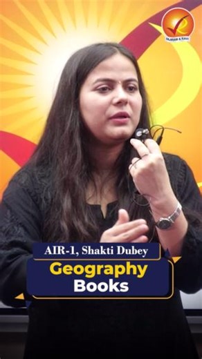494K views · 11K reactions | UPSC Topper 2024 Shakti Dubey AIR 1 | What geography resources did Shakti rely on during her UPSC CSE preparation that played a key role in her success? [upsc topper, upsc topper 2024, upsc preparation, upsc cse, upsc 2025, UPSC Prelims 2025, upsc geography books, upsc study material] | Vajiram & Ravi | Facebook