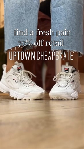 UPTOWN CHEAPSKATE on Instagram: "If the shoe fits… It’s probably 70% off retail. Get fresh kicks at Uptown Cheapskate. This is your sign 🕤 Open Mon-Sat 10-8 | Sun 12-6 💵 Buying Mon-Sat 10-7 2161 Avent Ferry Rd Ste 200, Raleigh, North Carolina 27606"
