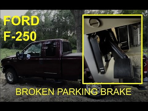 2000 Ford F-250 Parking Brake Cable Replacement