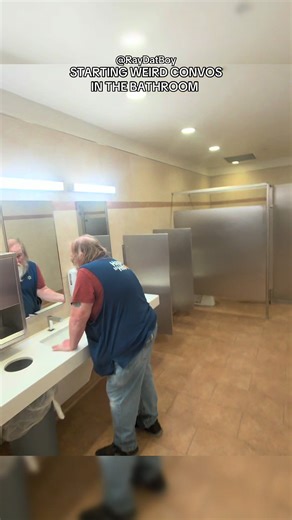 Starting Weird Conversations in the Bathroom