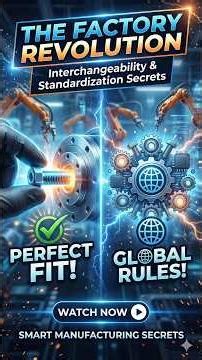 Interchangeability & Standardization Explained | Manufacturing Made Easy