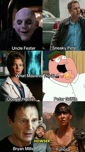 Can You Guess the Movie From These 6 Characters? | Movie Trivia Challenge #Shorts
