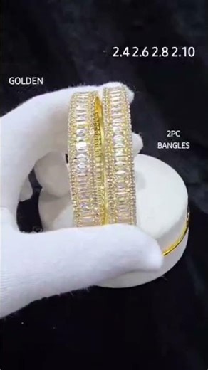Beautiful AD diamond # Bangles set 💕