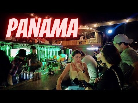 Rooftop Nightlife in Panama City Panama