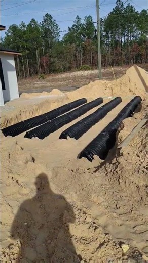 Before You Park on the Lawn — Watch This Septic Install #homeinspection