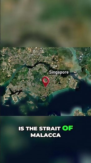 Singapore: Location, Geography, and International Trade #shorts