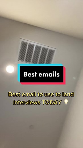 Best Email Template to Land Interviews