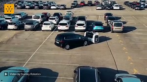 Stanley Robotics' robots can go and find a car, lift it, move it gently, and park it to its allocated space. Once they’ve taken their orders from the fleet management system, they work autonomously. Video source: Stanley Robotics #stanleyrobotics #robots #engineering #wevolver #technology #robotics #valet -------------------------------- Stay ahead of the curve! Follow us now on our WhatsApp (https://wevlv.co/wevolver-whatsapp) and Telegram (https://wevlv.co/3sJlFn5) channels and stay updated ab