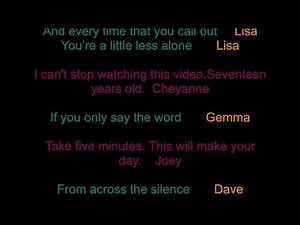 Dear Evan Hansen - You Will Be Found (karaoke)