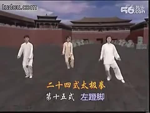 吴阿敏24式太极拳分解教学全集