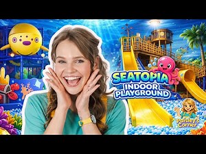 Indoor Playground for Kids | Ocean Adventure at Seatopia with Silly Miss Lily 🐙 Fun Toddler Learning