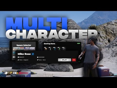 Multicharacter System - Identity, Spawn Selector and Loading Screen [ESX/QB/QBOX]
