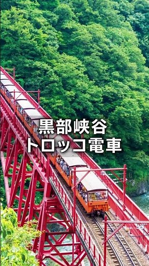 【絶景】立山黒部アルペンルートと秘境・黒部峡谷トロッコ電車